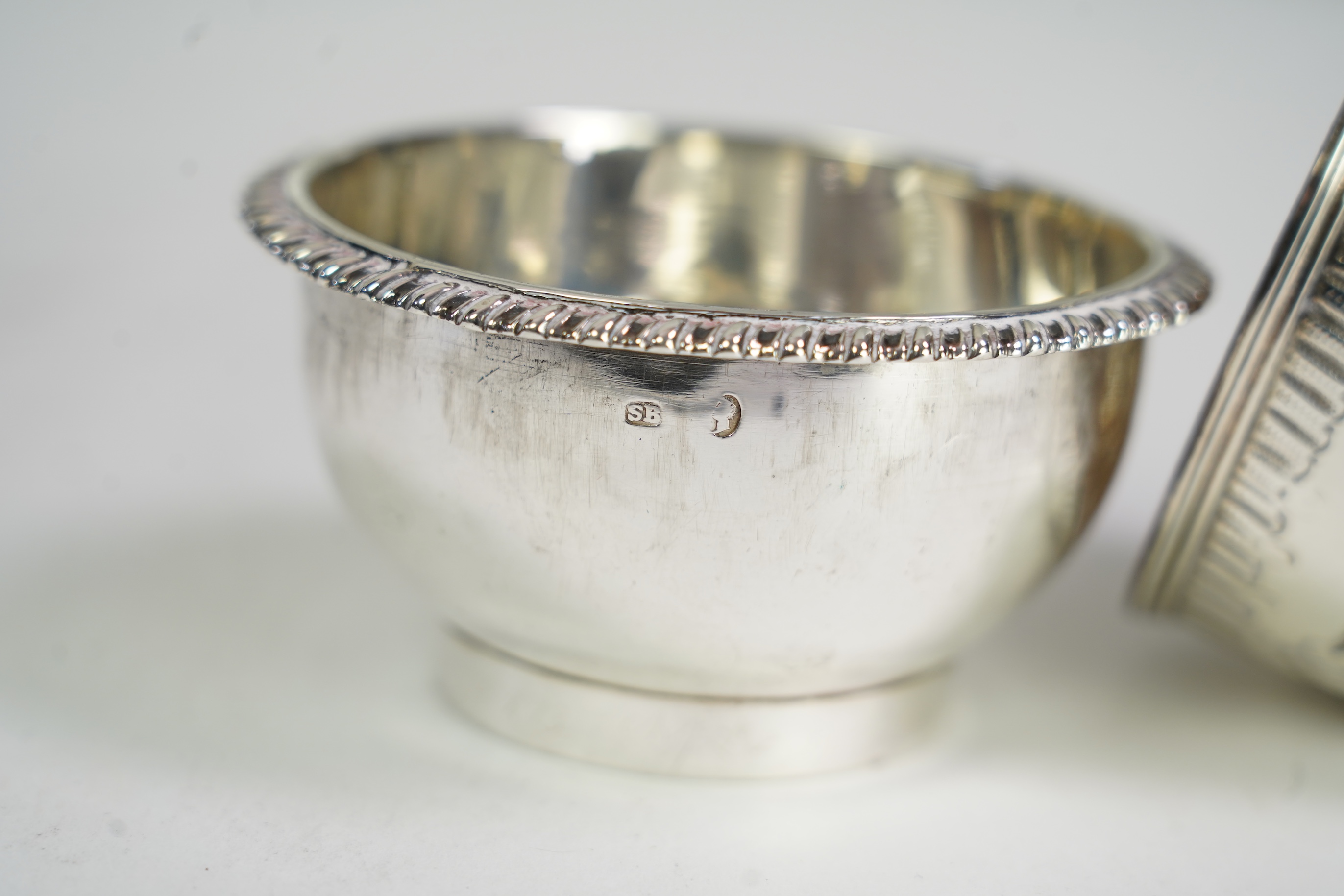A George IV Irish silver wine funnel, by Stephen Bergin